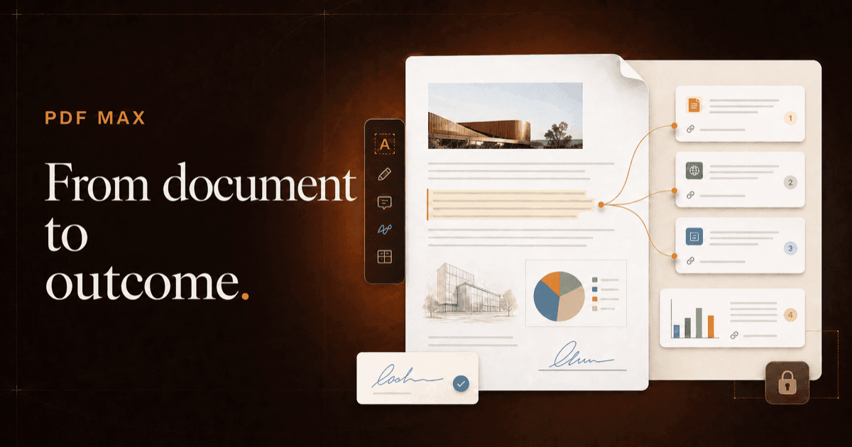 PDF Max editorial social image