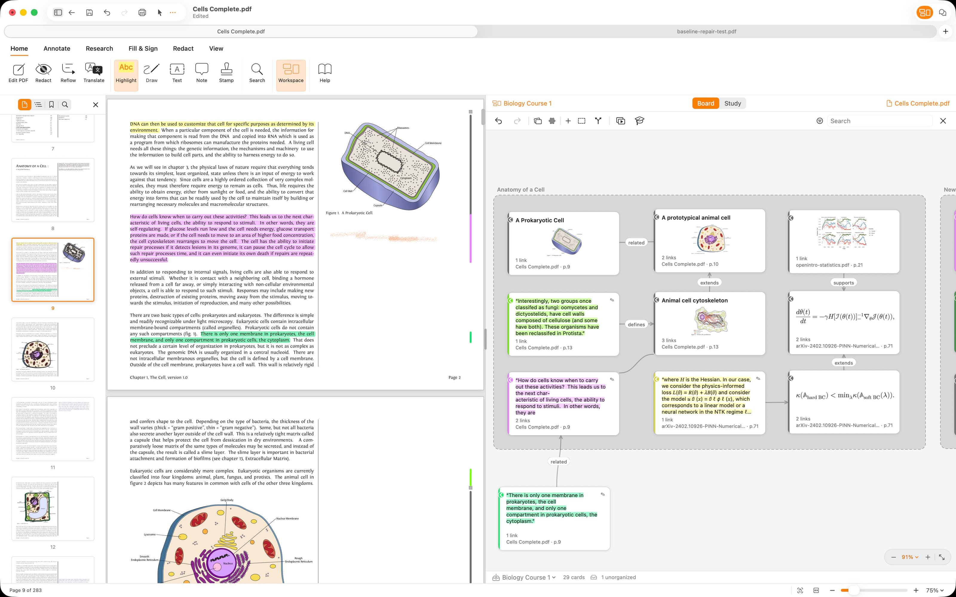PDF Max workspace on Mac